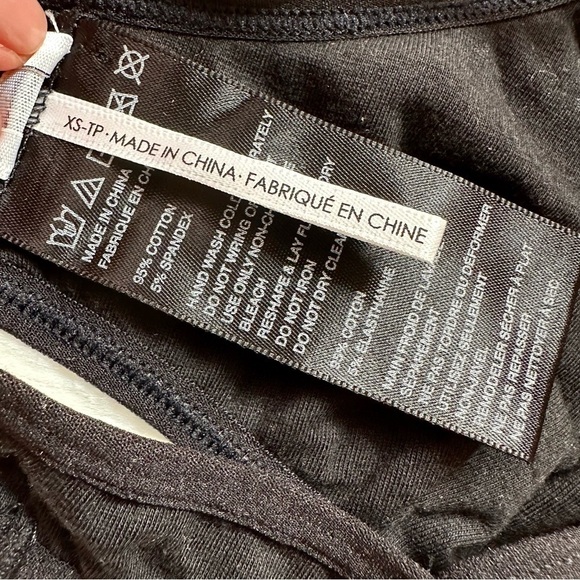 Out From Under Urban Outfitters Black Cotton Bralette XS - Picture 5 of 6